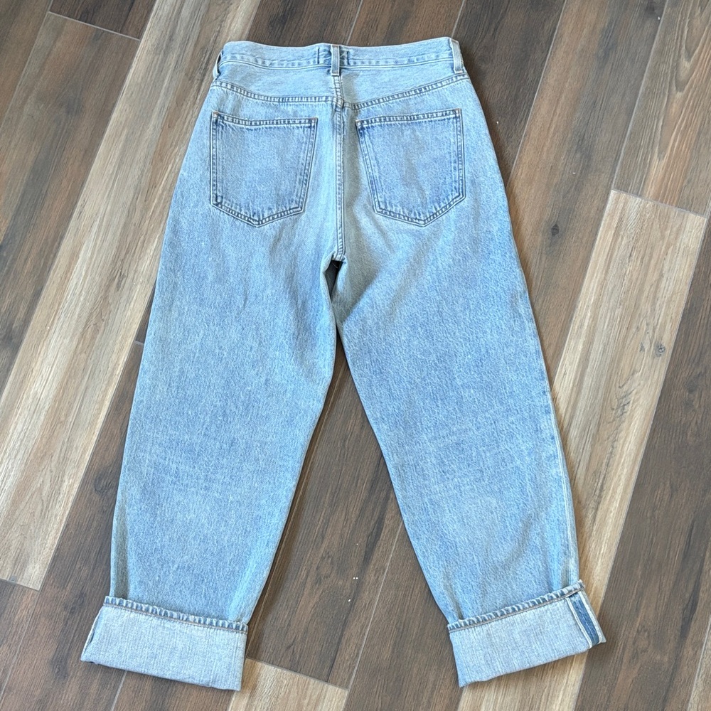 Agolde Criss Cross Straight Jeans - Picture 7 of 7